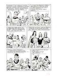 René Bastard - Bastard : Perceval planche 10 - Planche originale