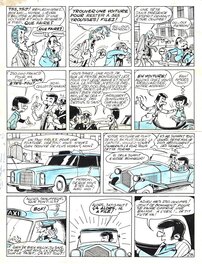 André Beckers - Beckers : L'oeuf du coq planche 2 - Planche originale