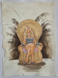 Crisse - Atalante - Illustration originale