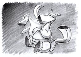 Eric Gandois - Les Mondes Engloutis - Original Illustration