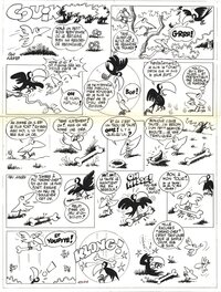 Jacques Kamb - Kamb : Couik, gag "Os" - Planche originale