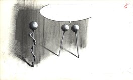 Michel Matagne - Matagne : L'épingle du jeu, "...Il a réussi ses études de médecine..." - Illustration originale