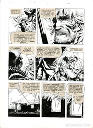 Enrique Breccia - La Pietà di Viracocha - Original Illustration