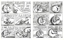 Touïs - Touïs : Sergent Laterreur, gag 74 - Planche originale