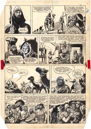 Sirius - Les Timour - La colonne ardente - Planche originale