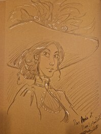 Dédicace de Capia dans le paris des merveilles tome 3