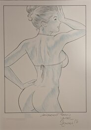 Emilio Van der Zuiden - Cherry Liberty - McQueen - Original Illustration