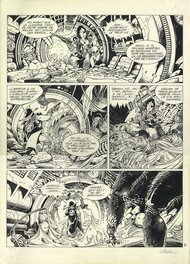 Crisse - Série "kookaburra" - Planche 09 du Tome 01 - Planche originale