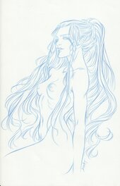 Dimat - Elfe - Original Illustration