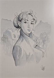 giuseppe liotti - Eve - Un Noël à Paris - Illustration originale