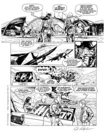 Gil Formosa - Buck DANNY T54 P46 - Planche originale