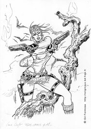 Gil Formosa - Lara CROFT - Couverture originale