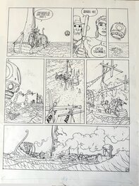 Arno - Alef-Thau Le Prince Manchot - Planche originale