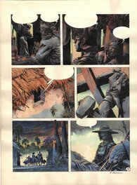 Enrique Breccia - Lope de Aguirre - Planche originale