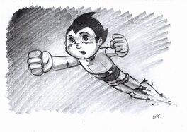Eric Gandois - Astro boy - Illustration originale