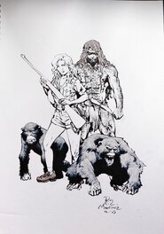Roy Allan Martinez - Tarzan and Jane - Planche originale