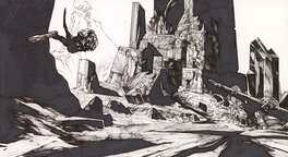 Christophe Bec - Inexistences - Illustration originale - Planche originale