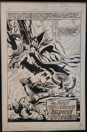 Gene Colan - The Tomb of Dracula - Planche originale