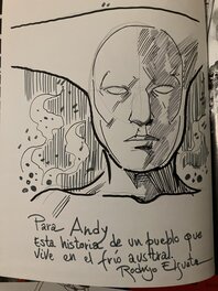 Dédicace de Rodrigo Elgueta