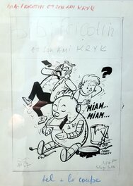 Pierre Lacroix - Bibi fricotin et son ami KriK - Couverture originale