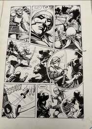 César Spadari - In Strange Land 2 Best Story Denmark 2002 - Planche originale