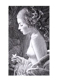 Andréi Arinouchkine - Papillon - Original Illustration