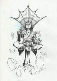 Thibault Colon de Franciosi - Scroll - Original Illustration