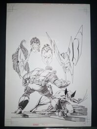 Ciro Tota - Couverture originale TITANS 154 / ciro tota - Original Cover