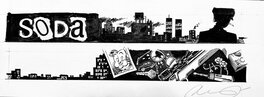 Bruno Gazzotti - Soda. Illustration Clair-Obscurs - Illustration originale