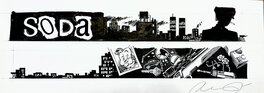 Bruno Gazzotti - Soda, Illustration Clair-Obscurs - Original Illustration