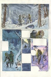 Tiburce Oger - Série "Gorn" - Planche 38 du Tome 08 - Planche originale