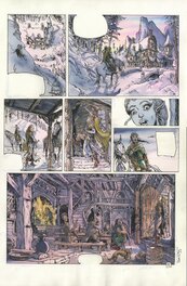 Tiburce Oger - Série "Gorn" - Planche 39 du Tome 08 - Planche originale
