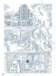 Mathieu Bablet - Carbone & Silicium page 167 - Planche originale