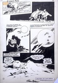 Gene Colan - Gene COLAN DAVID BOWIE SUPERMAN SPACE ODDITY WORLD'S FINEST 1983 - Planche originale