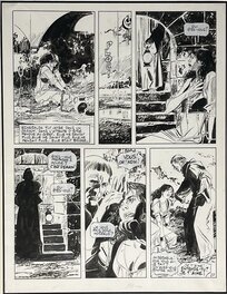 Paul Gillon - 1985 - Esmeralda et Frollo - Comic Strip
