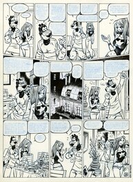 Ben Radis - Max et Nina - La vie en rose, Tome 4 - Planche originale
