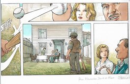 Olivier Berlion - Agata - Cases non retenues - Comic Strip