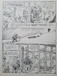 Milo Manara - "L'uomo delle Nevi" (Un uomo un'avventura - CEPIM) tav.6 - Comic Strip