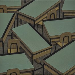 Franco Matticchio - Banchi - Illustration originale