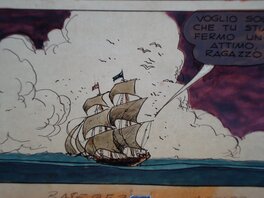 Ciel violet et plombé