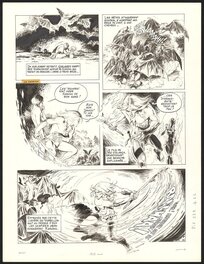 André Chéret - Rahan page by - Comic Strip