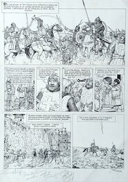 Philippe Delaby - Richard Coeur de Lion - l'épée et la croix - Comic Strip