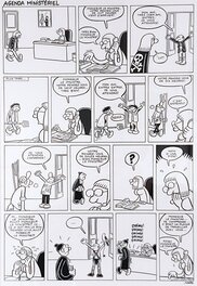 Éric Ivars - Agenda ministériel - Comic Strip