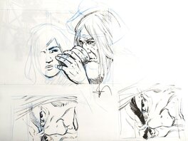 Philippe Pellet - Cases alternatives / préparatoires - Original art