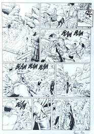 Fabrizio Russo - Planche d'essai - Comic Strip