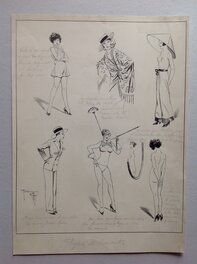 La Planche originale au format entier de 26 X 35.5 Cm La Planche originale au format entier de 26 X 35.5 Cm