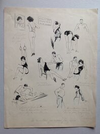 La Planche originale au format entier de 29 X 37 Cm La Planche originale au format entier de 29 X 37 Cm