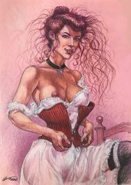 Kas - Girl of Panama - Illustration originale