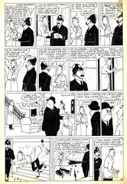 Maurice Tillieux - Tillieux : Félix, "Félix enseigne le judo" planche 10 - Planche originale