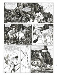 Thomas Gilbert - Thomas Gilbert - Caballero Bueno p. 37 - Planche originale